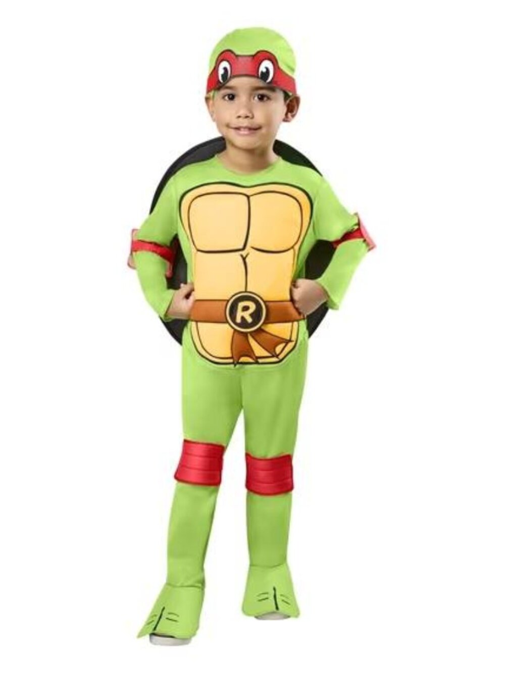 New Teenage Mutant Ninja Turtles 4-in-1 Halloween Costume for Toddler, 3t-4t.